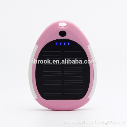 Lovely gifts 3000mah rohs solar cell phone charger instructions 5v 2a